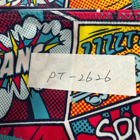 Constantly Varied Gear Knockout Comic Book Leggings Large Athletic PT-2626 - Picture 2 of 6